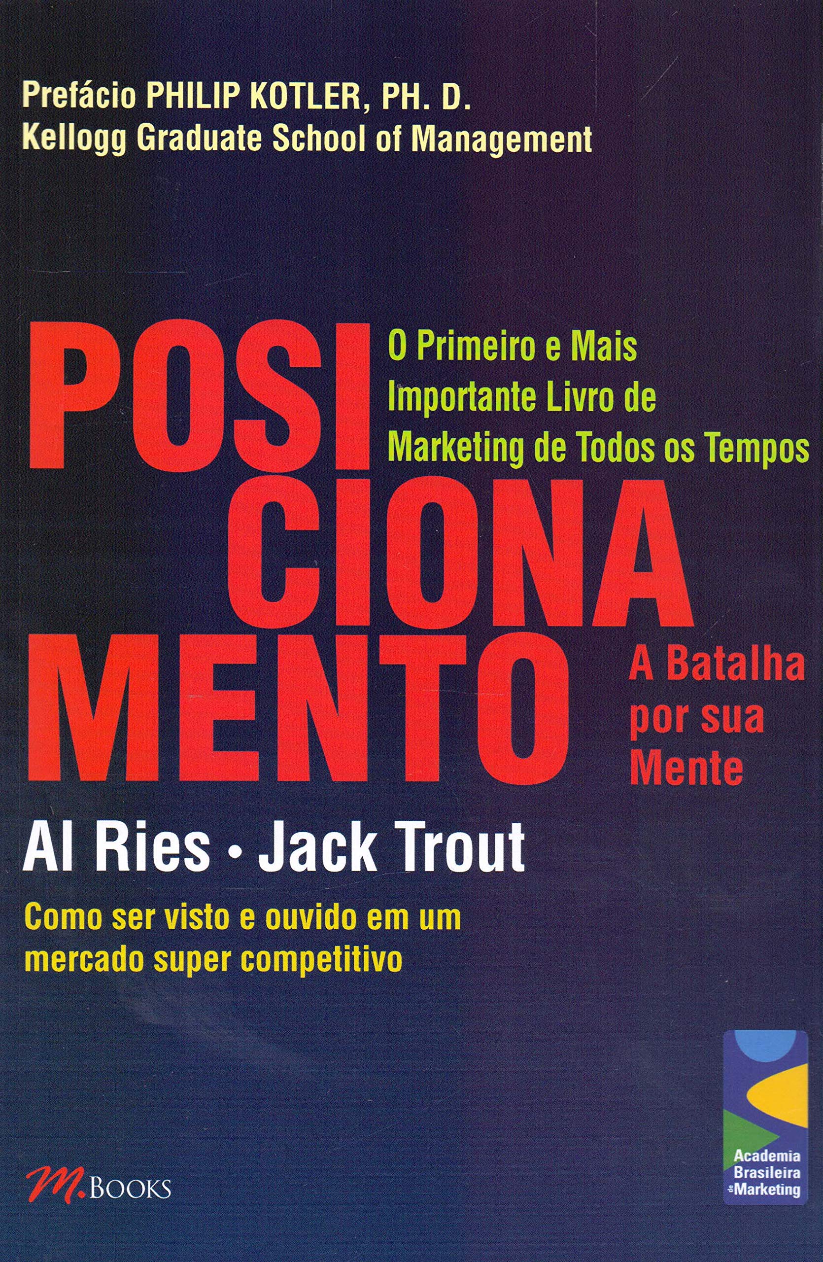 Capa do livro Posicionamento: A Batalha por Sua Mente