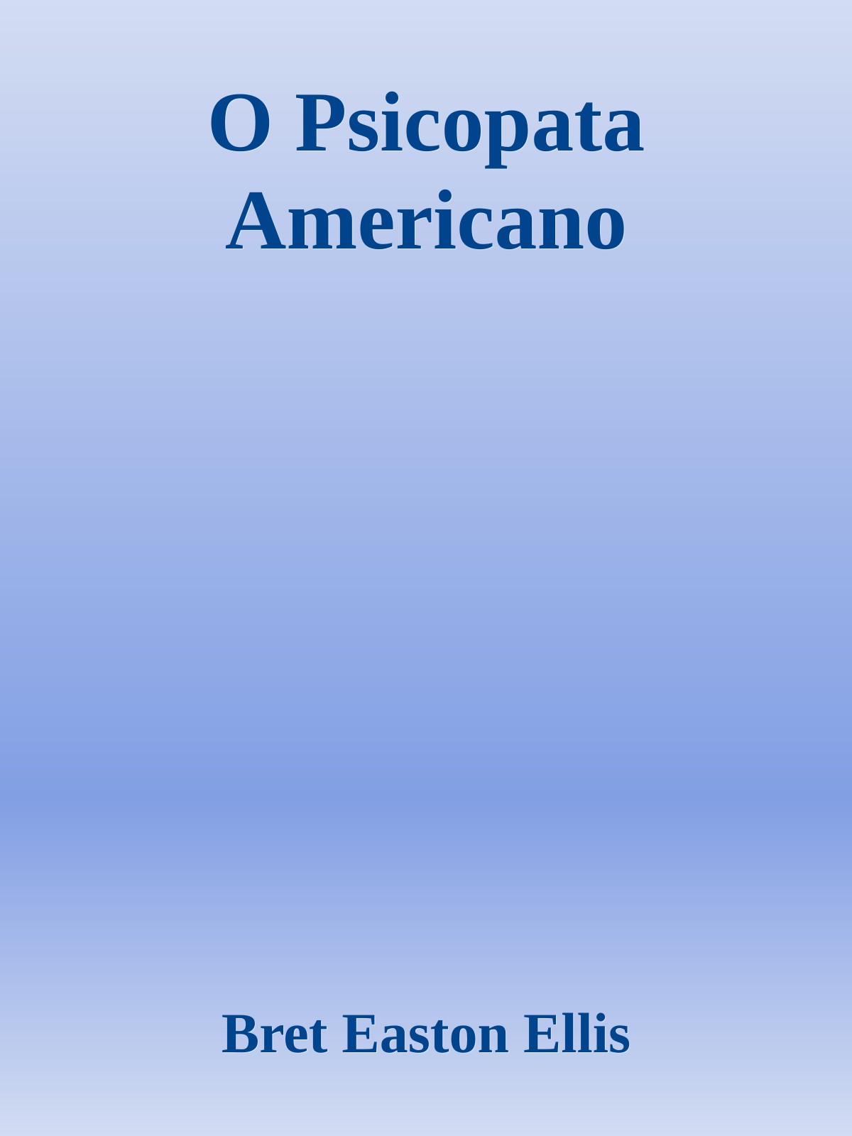 Psicopata Americano